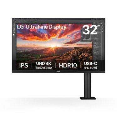 LG 4K Ergo IPS Monitor with USB-C - 32"