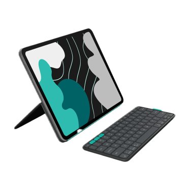 Logitech Flip Folio - iPad Pro 13" (2024/2025) & iPad Air 13" (2024-2026) - Graphite