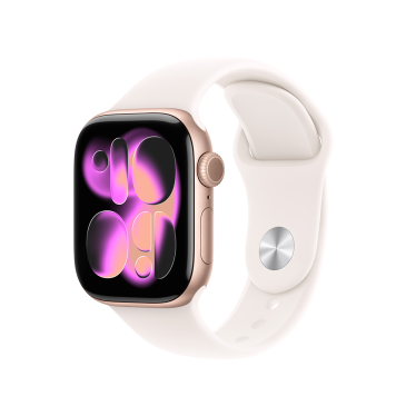 [DEMO] Apple Watch Series 11&nbsp;GPS&nbsp;42mm&nbsp;Rose Gold Aluminium Case with Light Blush Sport Band - M/L