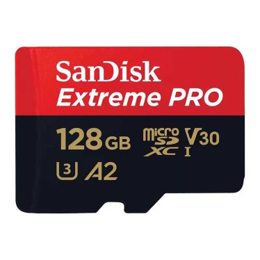 SanDisk MicroSDXC Extreme Pro - 200&90MB/s (R&W) - 128GB