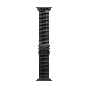 [Open Box] Apple Watch Strap - 49mm - Black Titanium - Milanese Loop - Medium