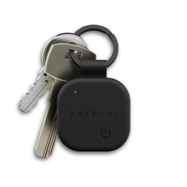 Satechi Vegan Leather FindAll Keychain - Black