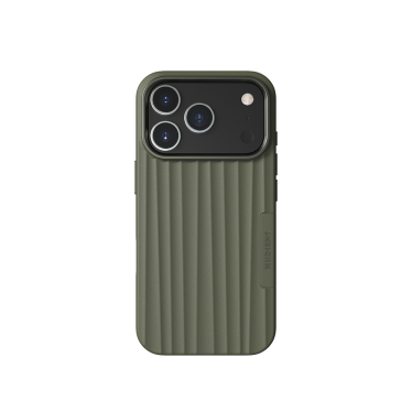 Nudient Bold MagSafe Case - iPhone 17 Pro - Olive Green