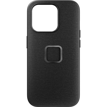 Peak Design Mobile Everyday Fabric Case - iPhone 15 Pro - Charcoal