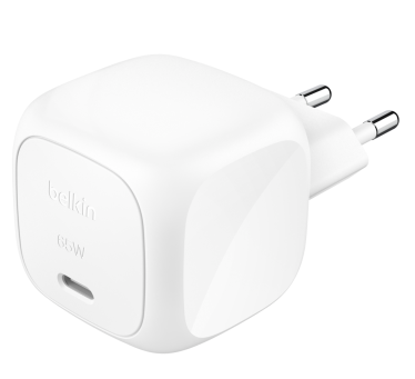 Belkin 65w USB-C PPS Wall Charger - White%