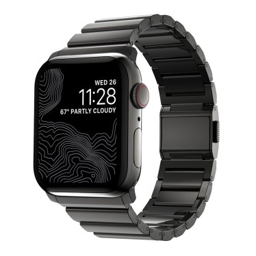 Nomad Steel Band - 45/44/42 mm - Graphite Hardware
