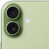 iPhone 17, achterkant, links bovenaan het Fusion-camerasysteem